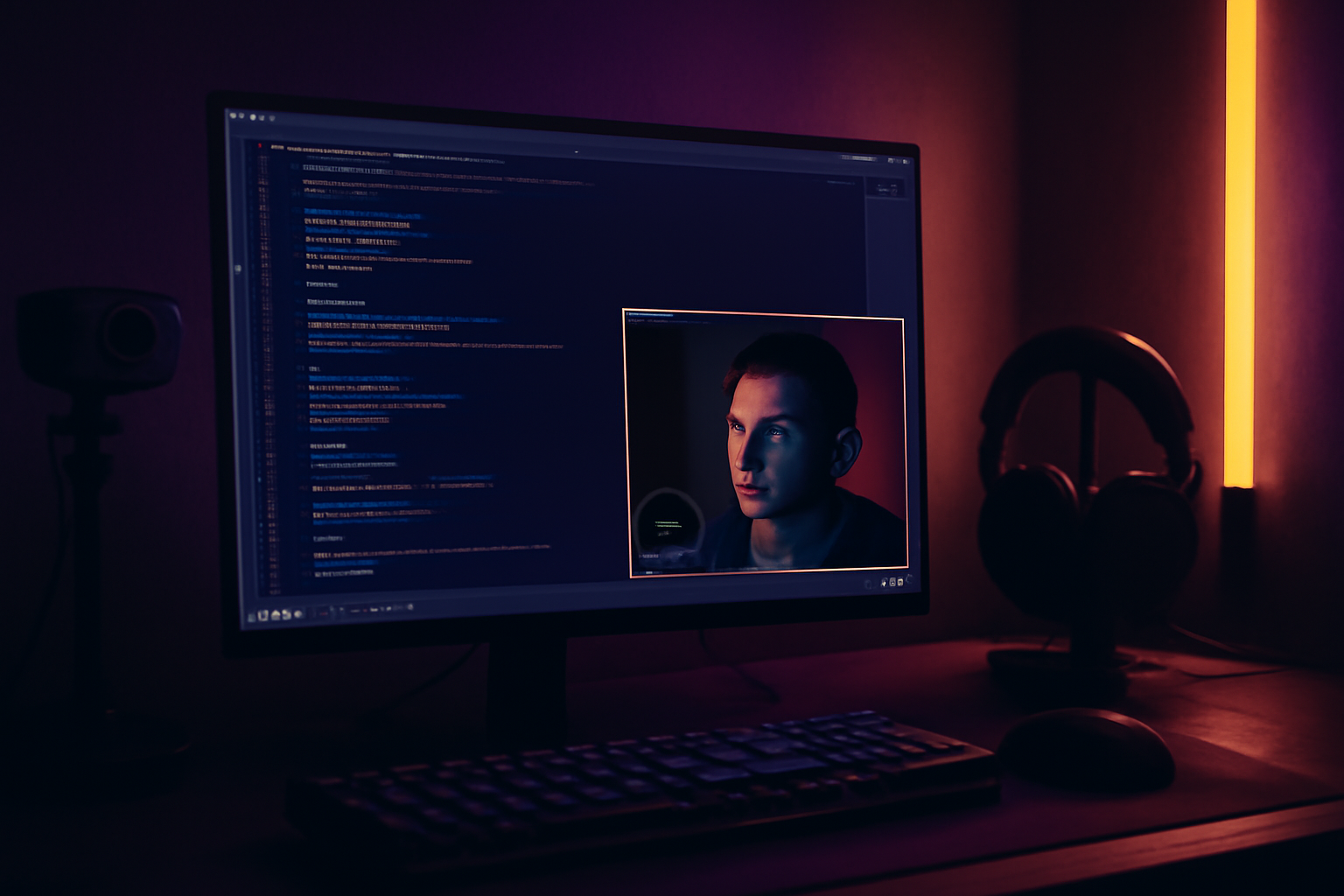 How to Stream Your Coding Sessions Without Your Webcam Getting in the Way