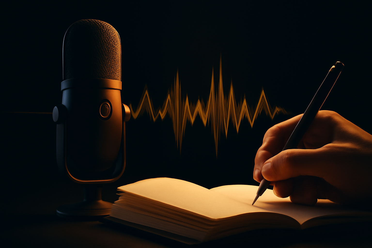 Dictating Your First Draft: A Writer's Practical Guide