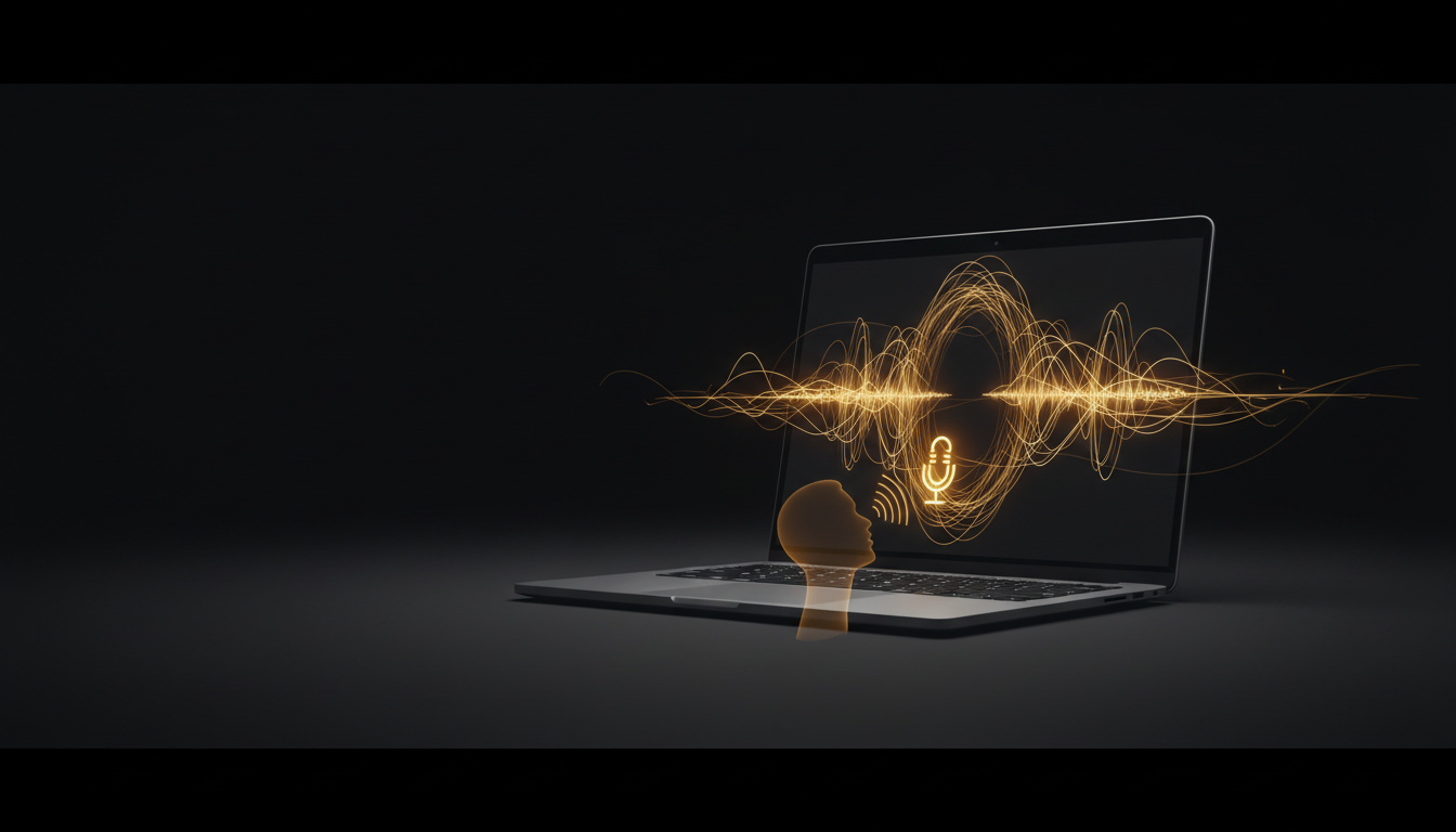How I Wrote My First Draft by Talking to My Mac